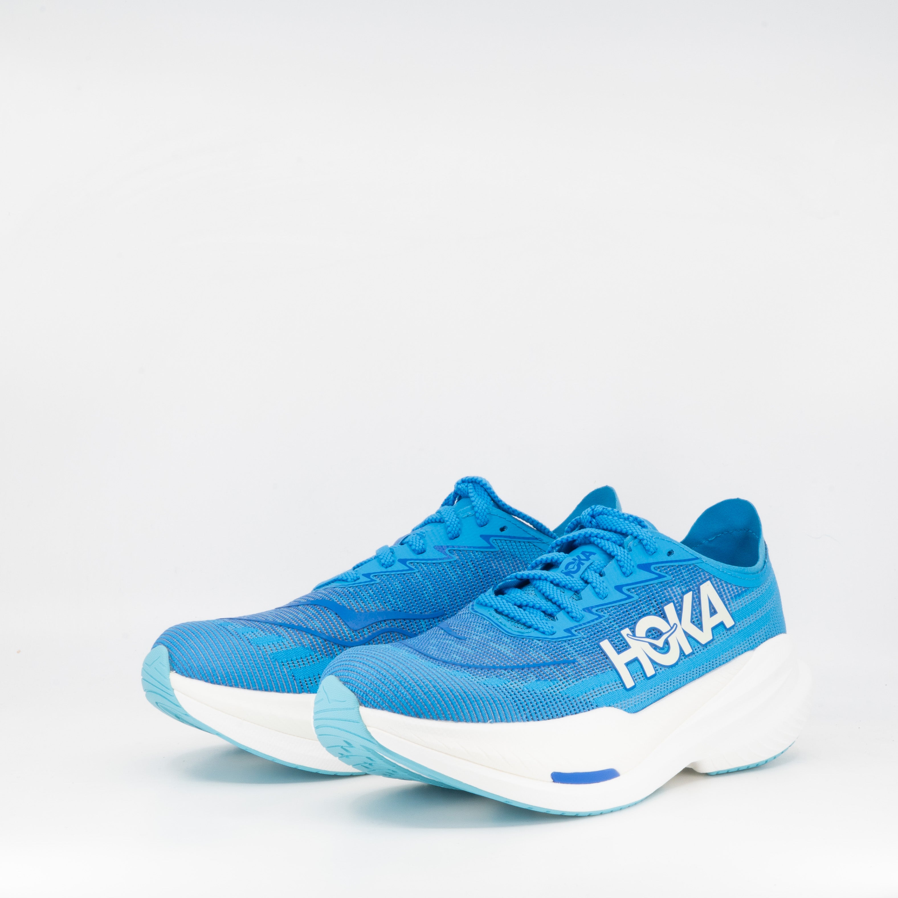 Hoka Mach X 2 (D Standard) Mens Skyward Blue/Electric Cobalt - Frontrunner Colombo